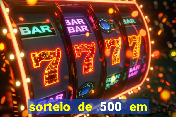 sorteio de 500 em cash toda segunda feira novibet como funciona